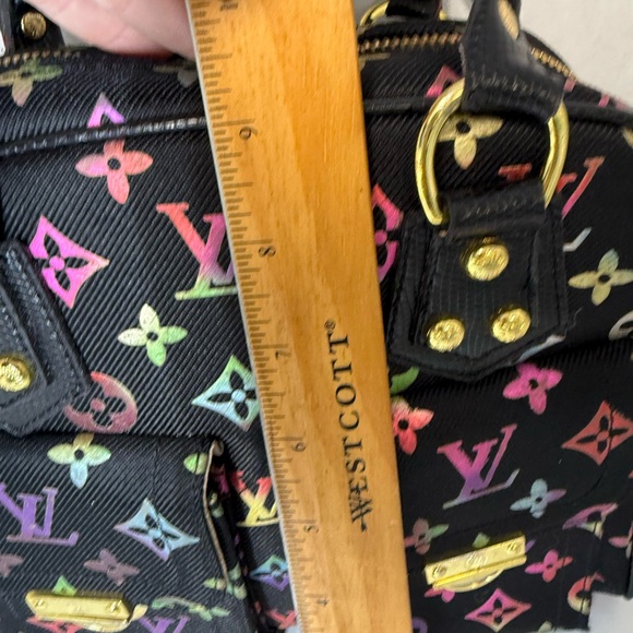 Black Multicolor Satchel - Picture 4 of 12